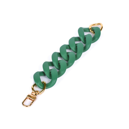 Large Acrylic Link Bracelet, Bone
