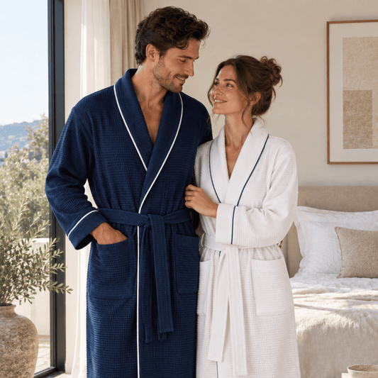 Couple Bathrobes, Set of Two
