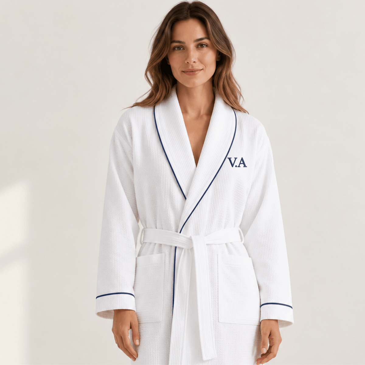 CUSTOM_INITIALS_WAFFLE_BATHROBE_FOR_COUPLES