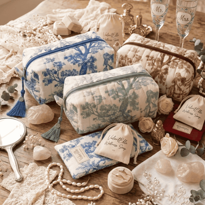 The Toile de Jouy Bridal Wellness Gift Box