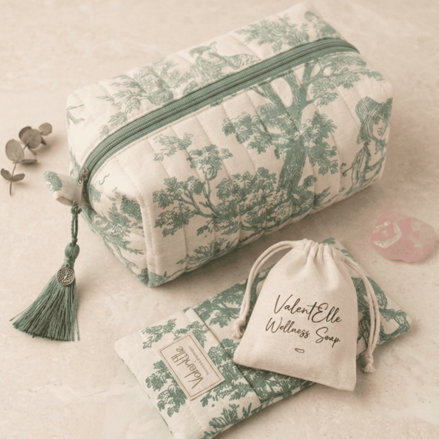 The Toile de Jouy Bridal Wellness Gift Box