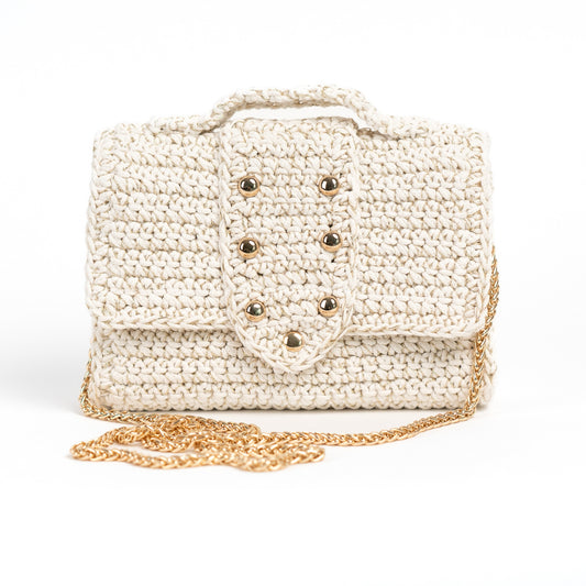 SAC BANDOULIERE BLANC LUXE