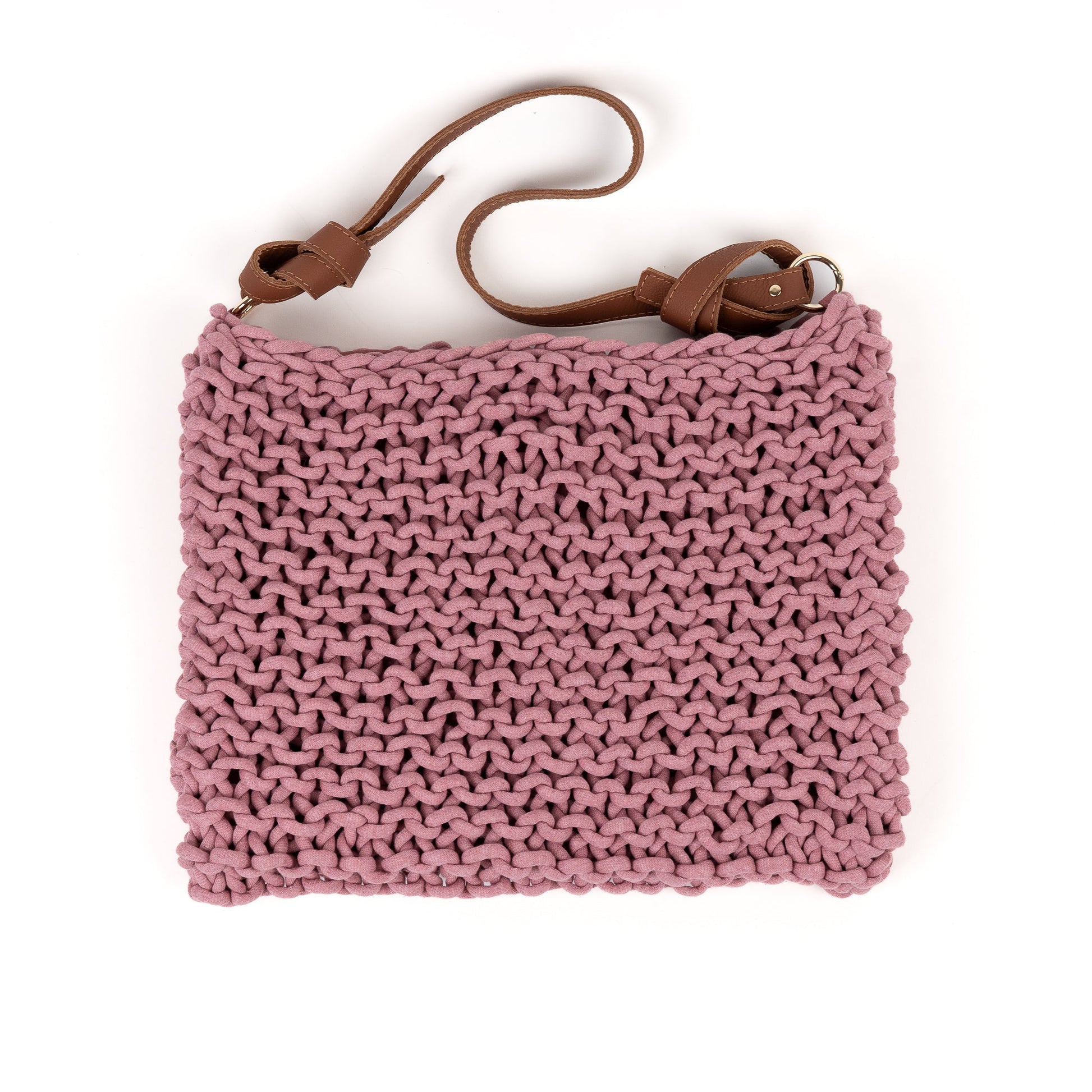 Crochet Hobo Shoulder Bag