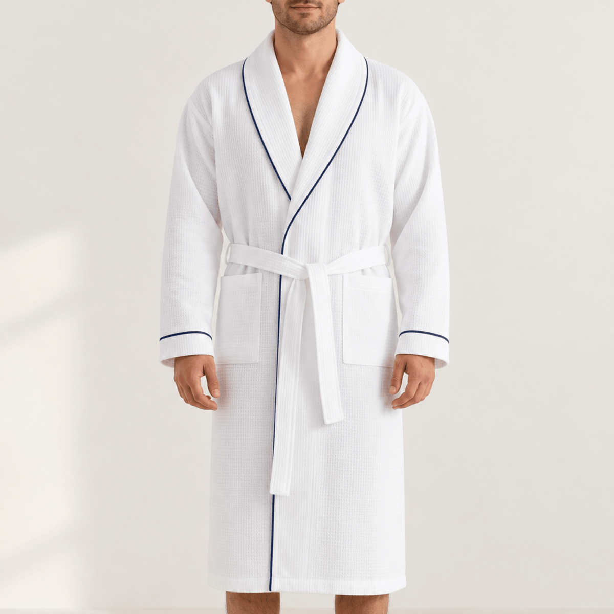 WHITE_WAFFLE_BATHROBE_FOR_HOME_AND_SPA_USAGE_7