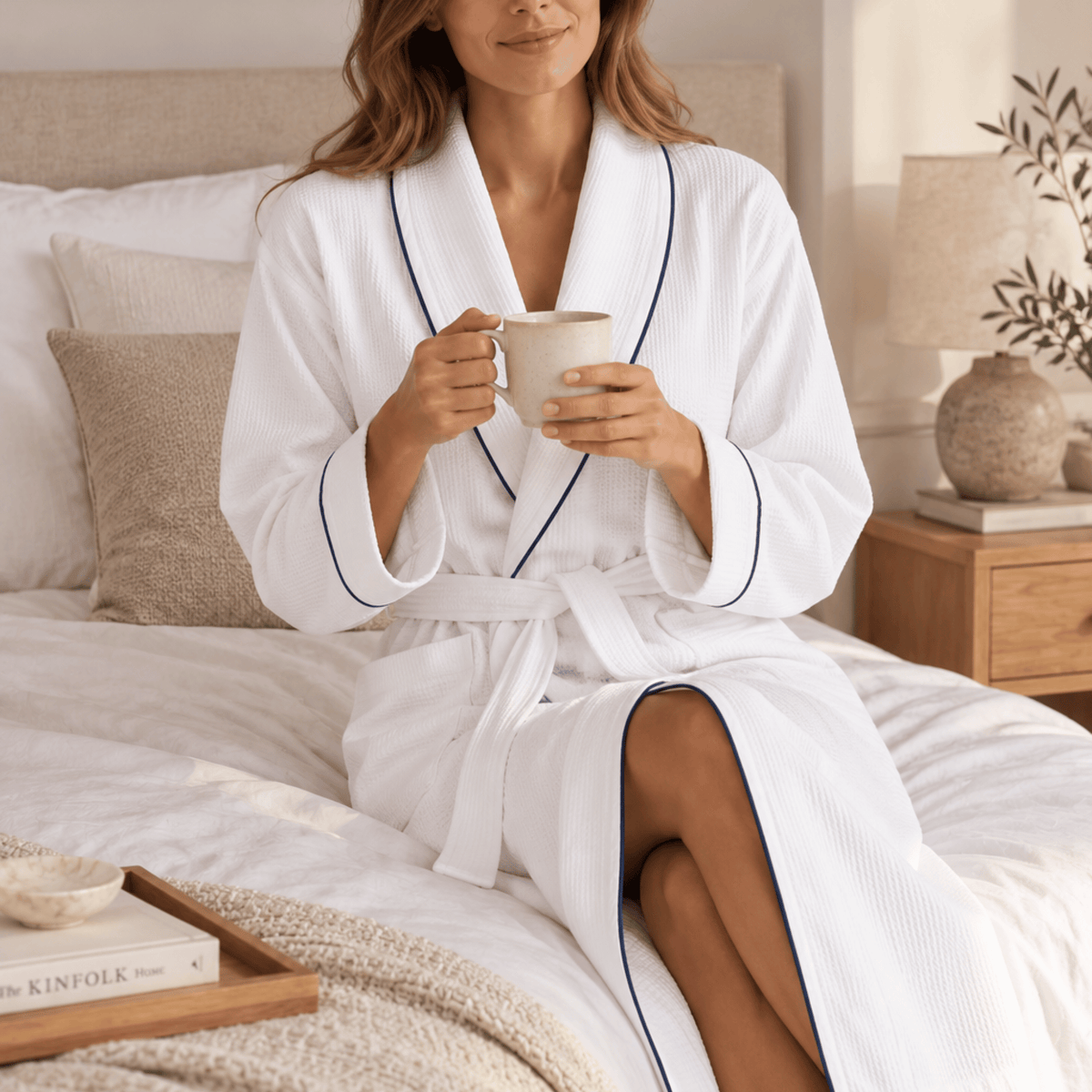 WHITE_WAFFLE_BATHROBE_FOR_HOME_AND_SPA_USAGE_7