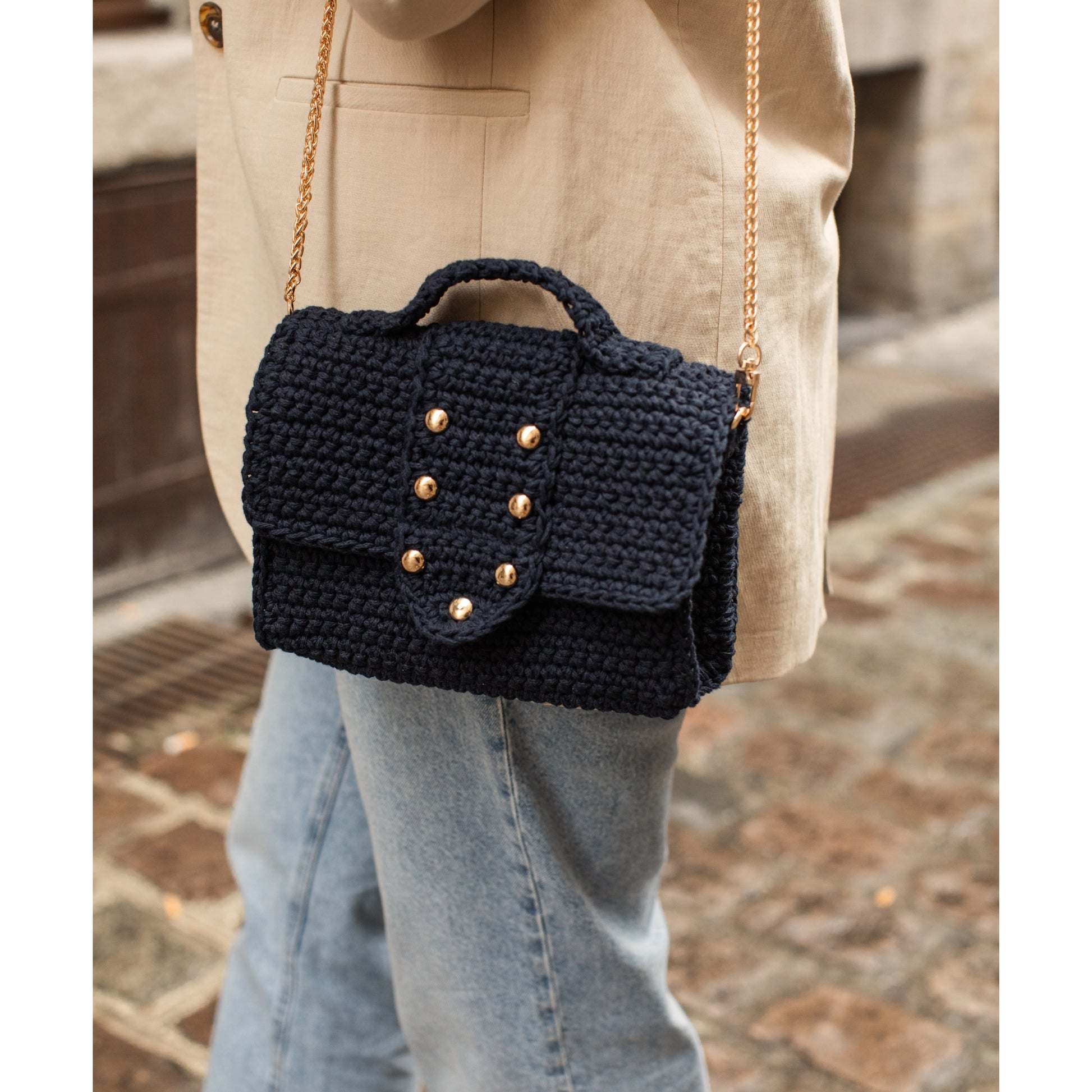 sac bandouliere marine femme luxe pas cher