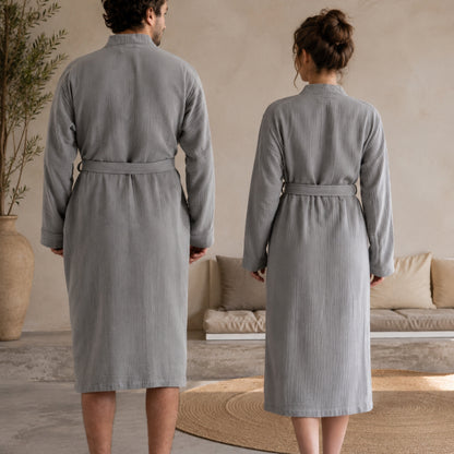 quality cotton gauze robe for home